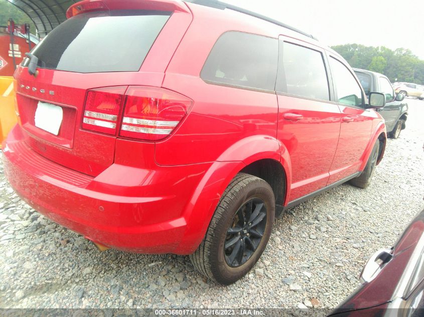 2020 DODGE JOURNEY SE VALUE - 3C4PDCAB0LT243562