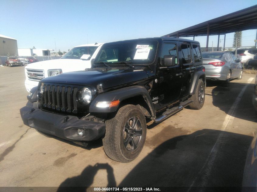 2018 JEEP WRANGLER UNLIMITED SPORT S - 1C4HJXDG3JW132300