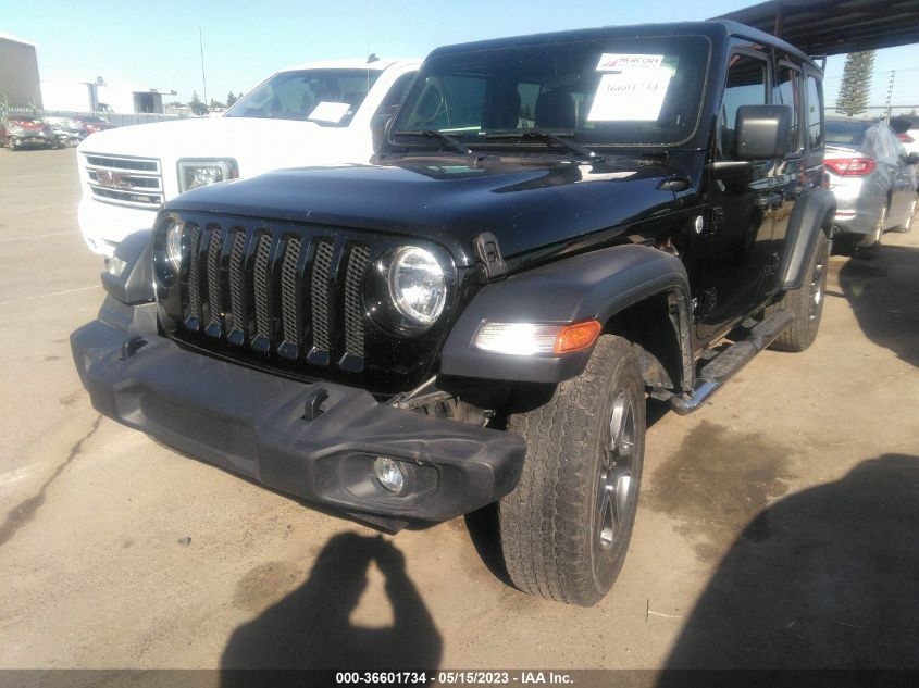 2018 JEEP WRANGLER UNLIMITED SPORT S - 1C4HJXDG3JW132300