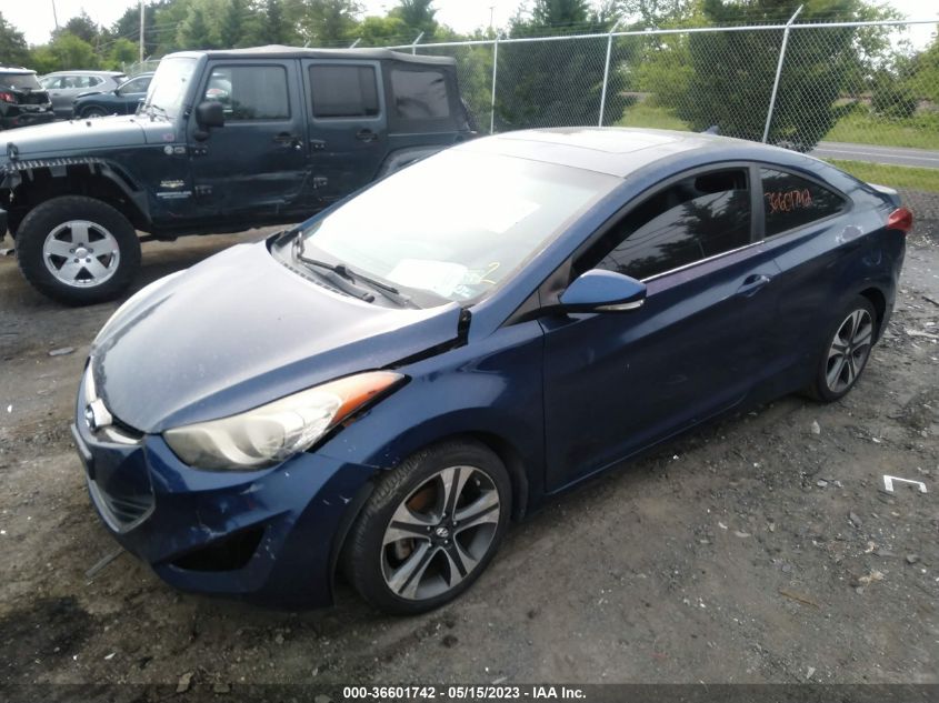 2013 HYUNDAI ELANTRA COUPE SE KMHDH6AE1DU006634