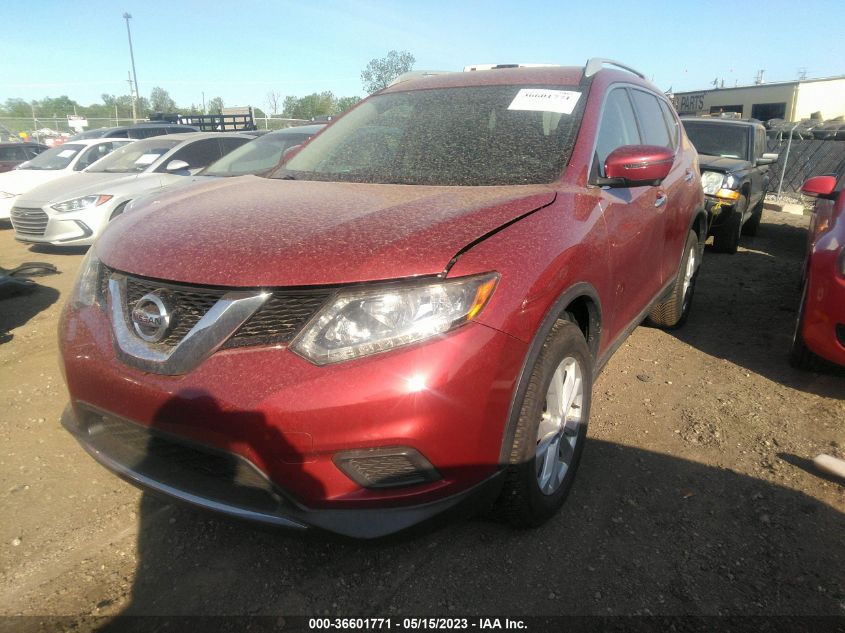 2016 NISSAN ROGUE SV - 5N1AT2MV2GC914770