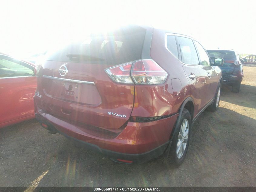 2016 NISSAN ROGUE SV - 5N1AT2MV2GC914770