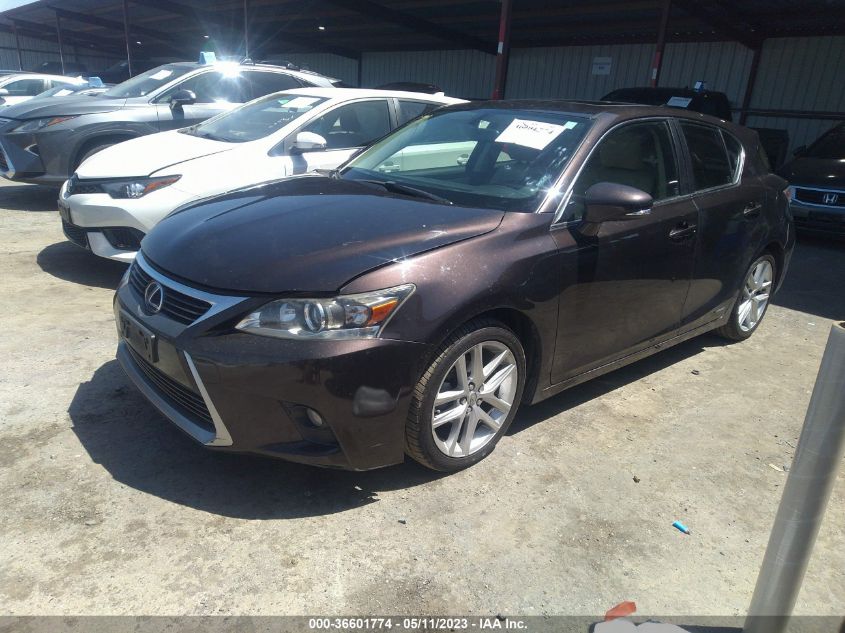 2014 LEXUS CT 200H HYBRID - JTHKD5BH0E2191295