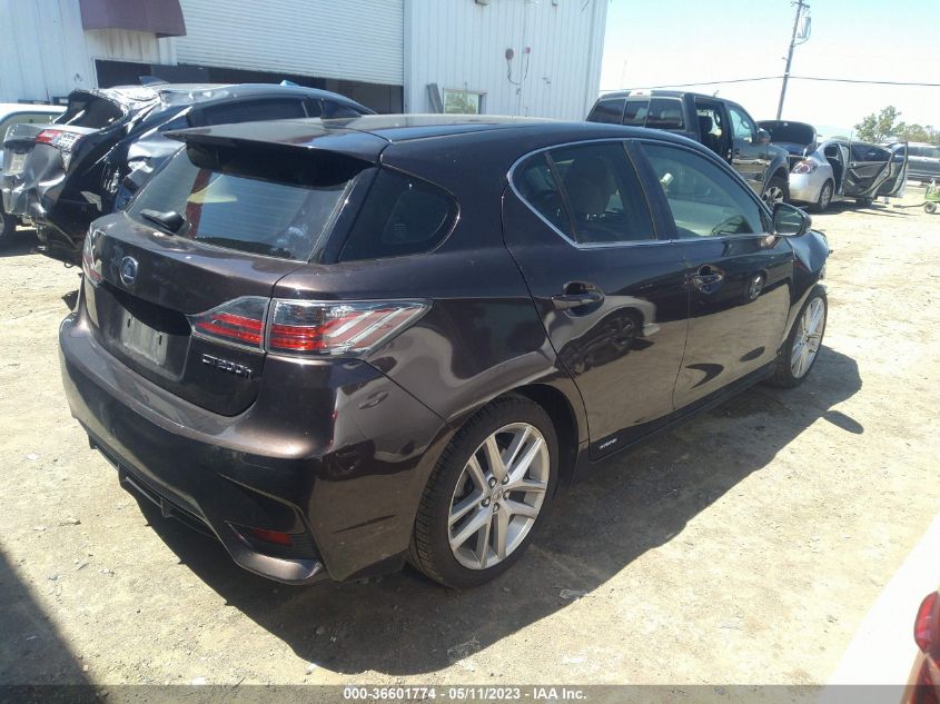 2014 LEXUS CT 200H HYBRID - JTHKD5BH0E2191295