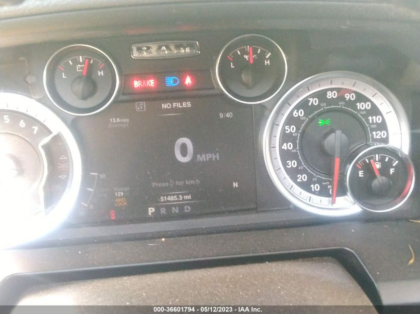 2019 RAM 1500 CLASSIC WARLOCK - 1C6RR7LT6KS719618