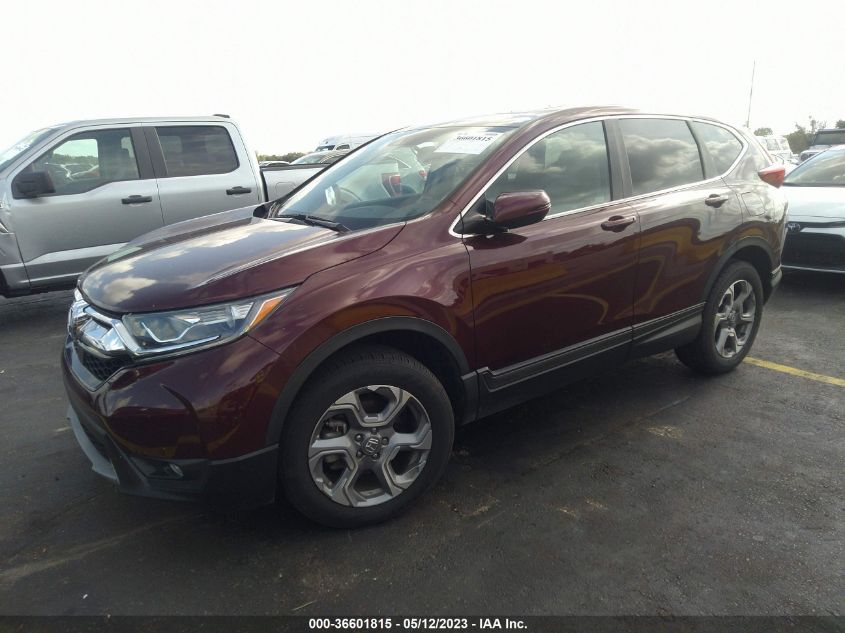2019 HONDA CR-V EX-L - 7FARW2H81KE056386