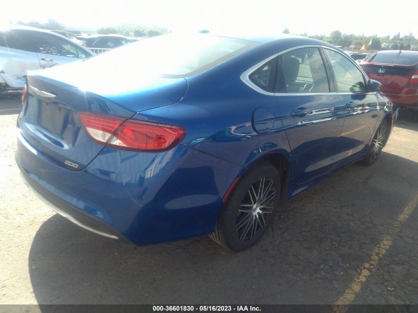 2015 CHRYSLER 200 LIMITED - 1C3CCCAB6FN628411