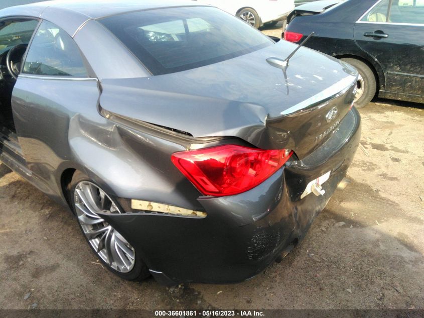 2013 INFINITI G37 CONVERTIBLE BASE JN1CV6FE4DM770045