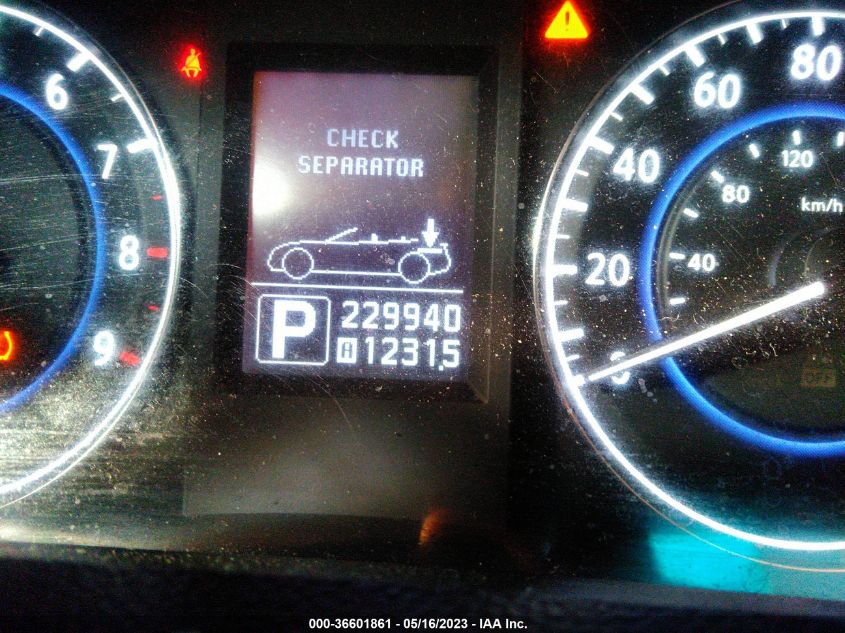 2013 INFINITI G37 CONVERTIBLE BASE JN1CV6FE4DM770045