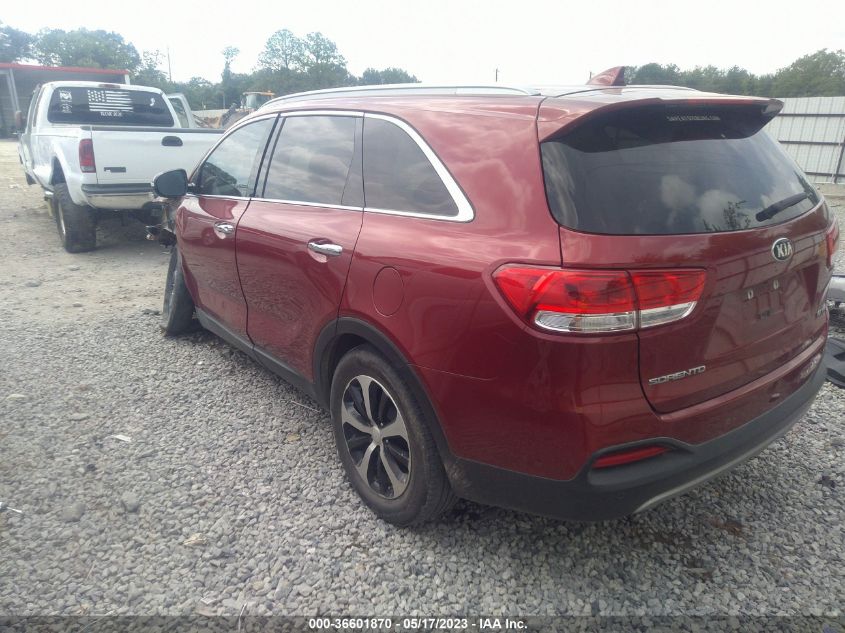 2017 KIA SORENTO EX V6 - 5XYPH4A58HG321489