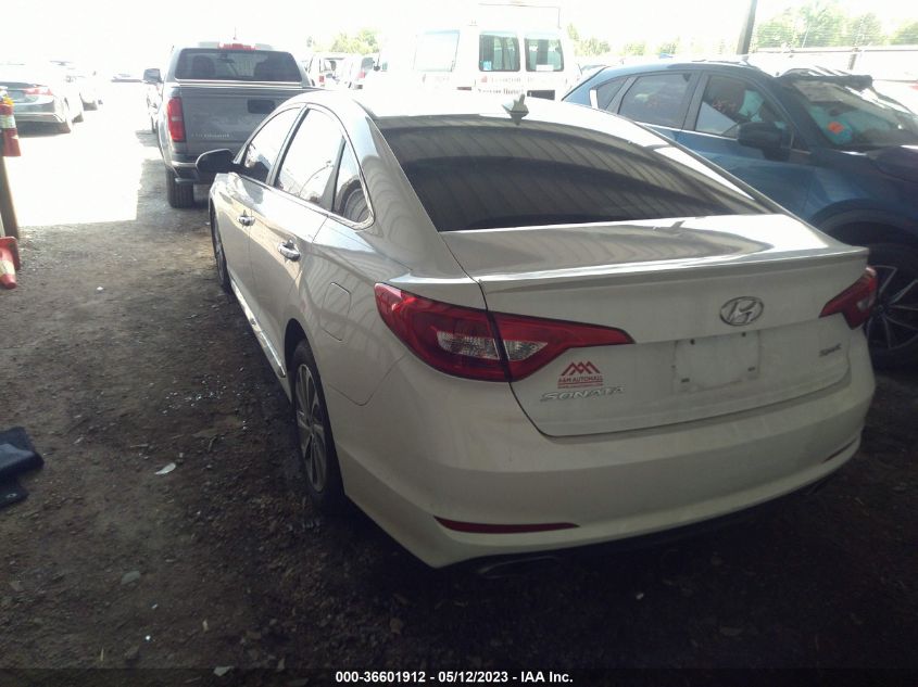 2017 HYUNDAI SONATA SPORT - 5NPE34AF4HH503438