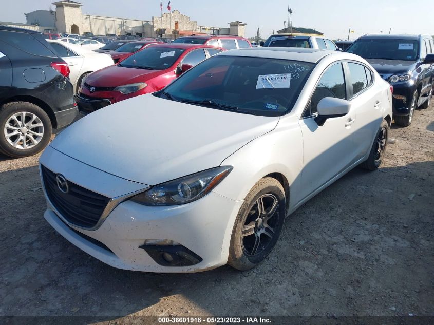2015 MAZDA MAZDA3 I TOURING - JM1BM1V72F1255695