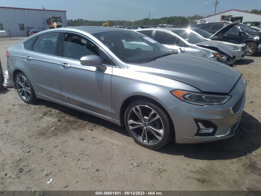 2020 FORD FUSION TITANIUM - 3FA6P0D9XLR152781