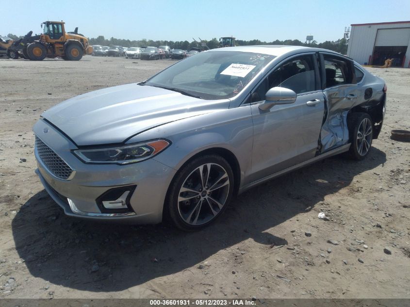 2020 FORD FUSION TITANIUM - 3FA6P0D9XLR152781