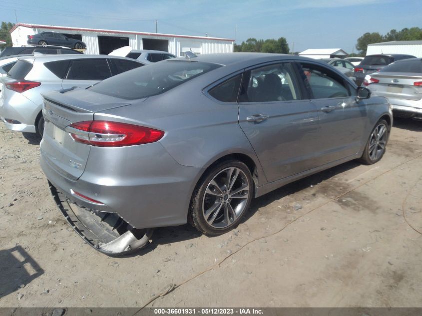 2020 FORD FUSION TITANIUM - 3FA6P0D9XLR152781