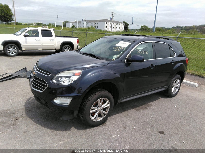 VIN 2GNALCEK1H1581619 2017 CHEVROLET EQUINOX LT