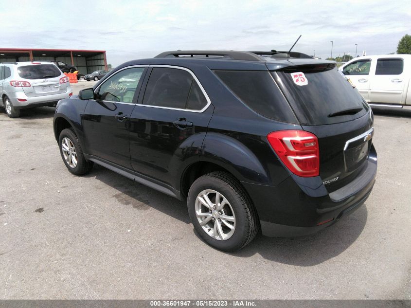 VIN 2GNALCEK1H1581619 2017 CHEVROLET EQUINOX LT