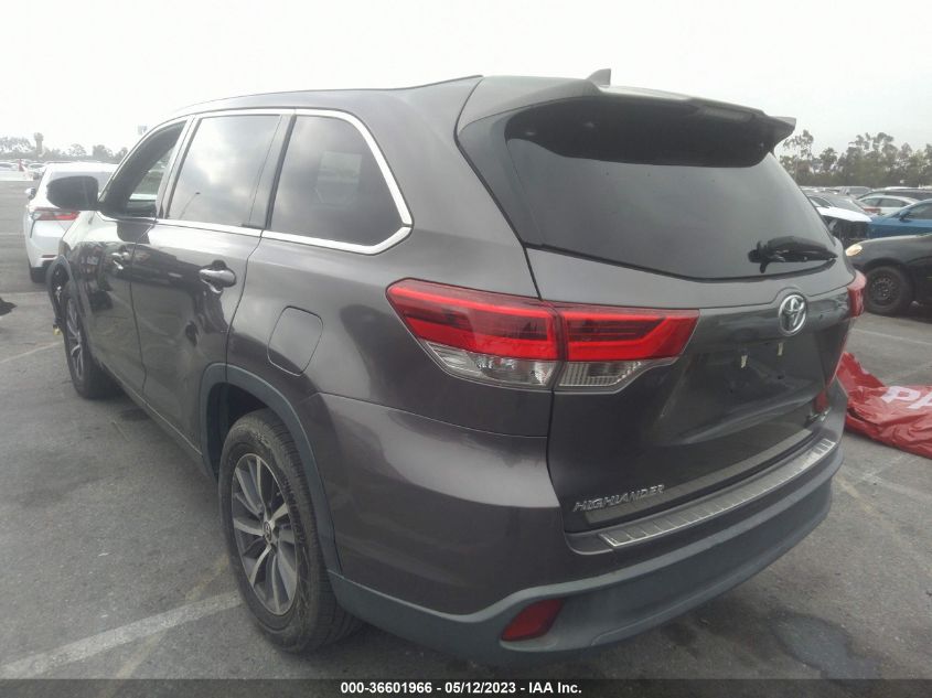 2017 TOYOTA HIGHLANDER XLE - 5TDKZRFHXHS516889