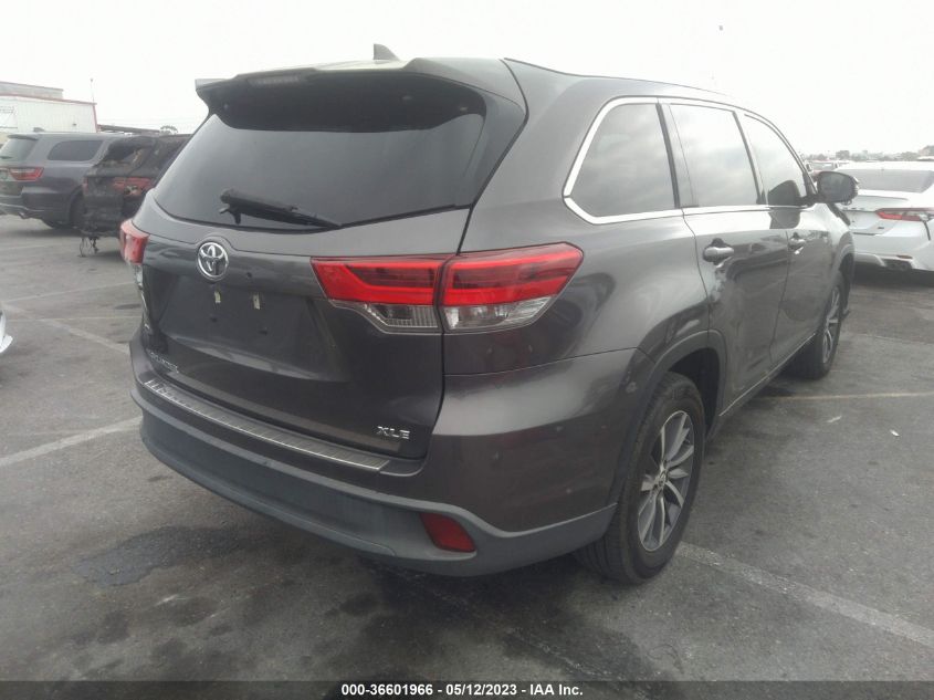 2017 TOYOTA HIGHLANDER XLE - 5TDKZRFHXHS516889