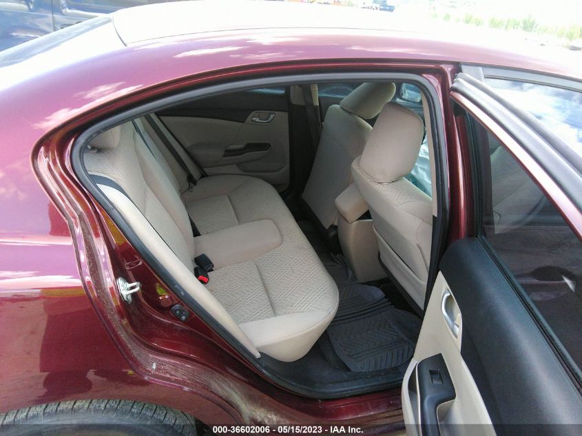 2015 HONDA CIVIC SEDAN LX - 19XFB2F53FE252683