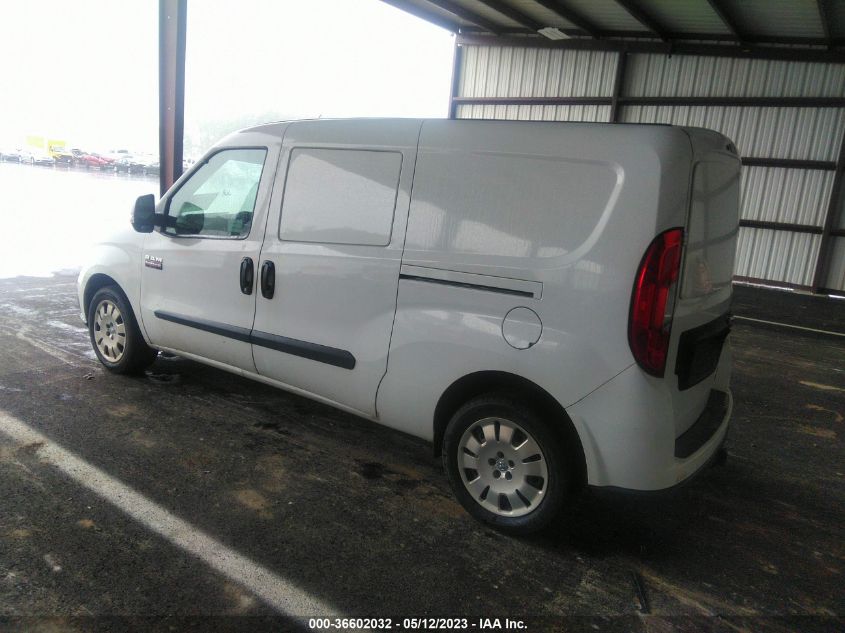 2015 RAM PROMASTER CITY CARGO VAN TRADESMAN SLT ZFBERFBT9F6199421