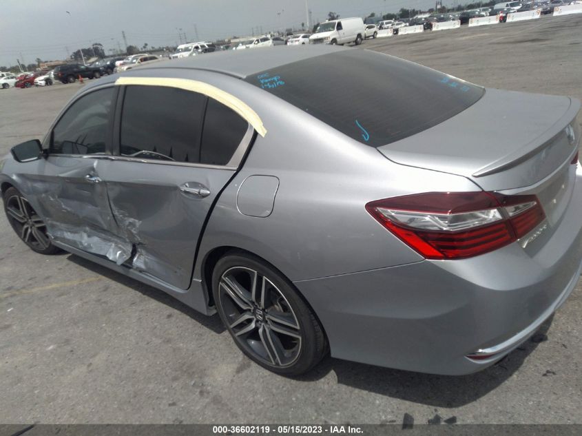 2016 HONDA ACCORD SEDAN SPORT - 1HGCR2F55GA067622