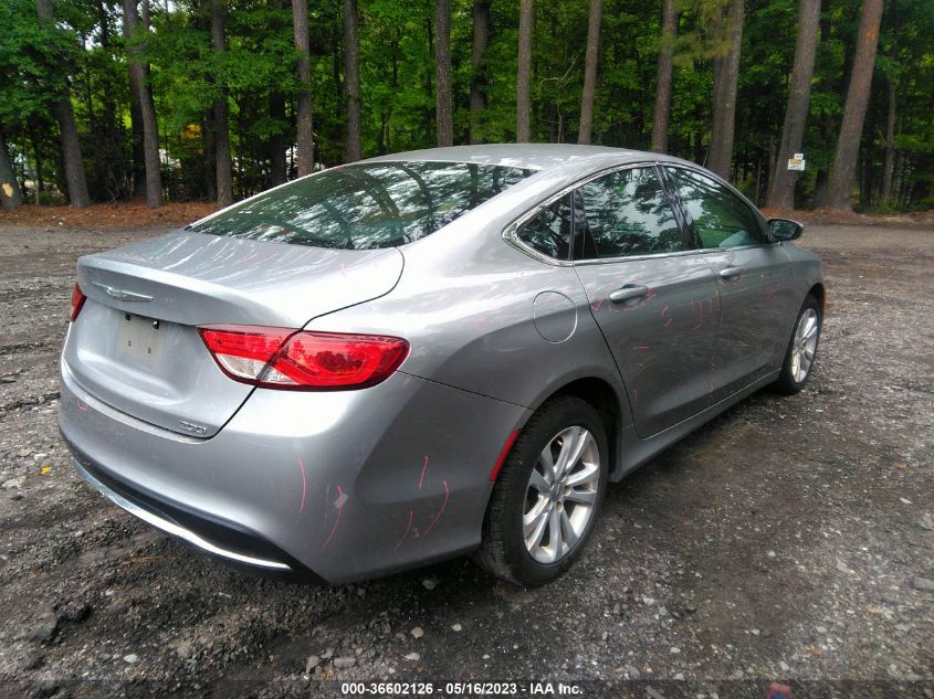 2016 CHRYSLER 200 LIMITED - 1C3CCCAB7GN116660