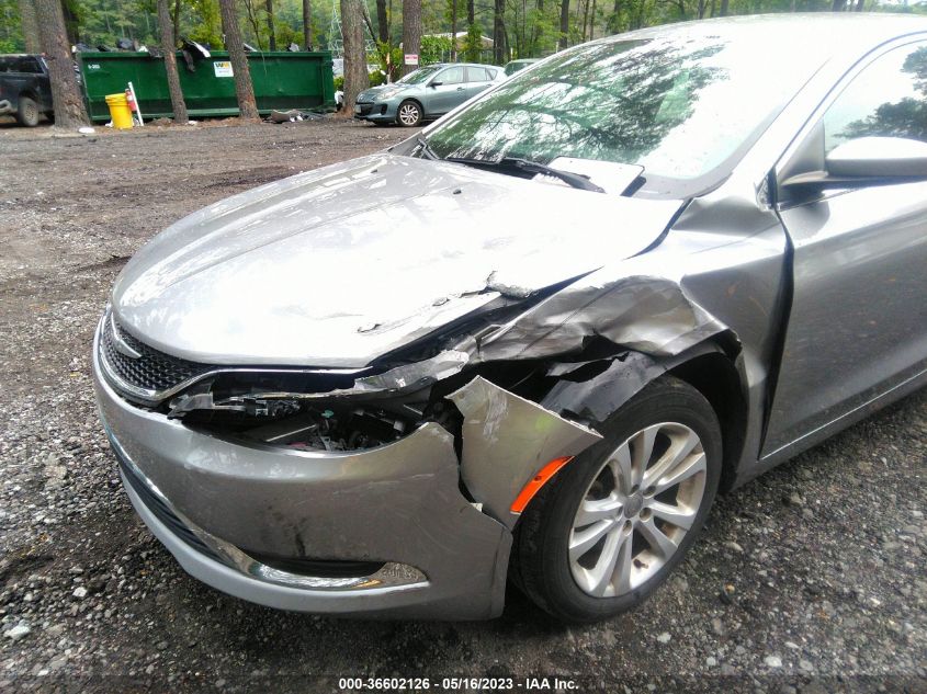 2016 CHRYSLER 200 LIMITED - 1C3CCCAB7GN116660