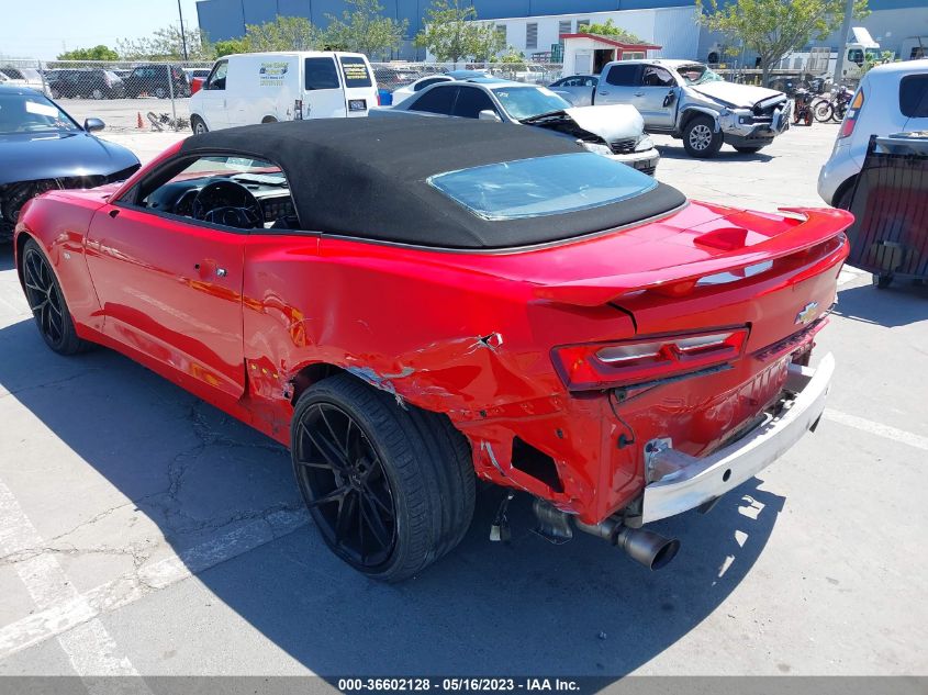 2017 CHEVROLET CAMARO 1SS - 1G1FF3D77H0177859