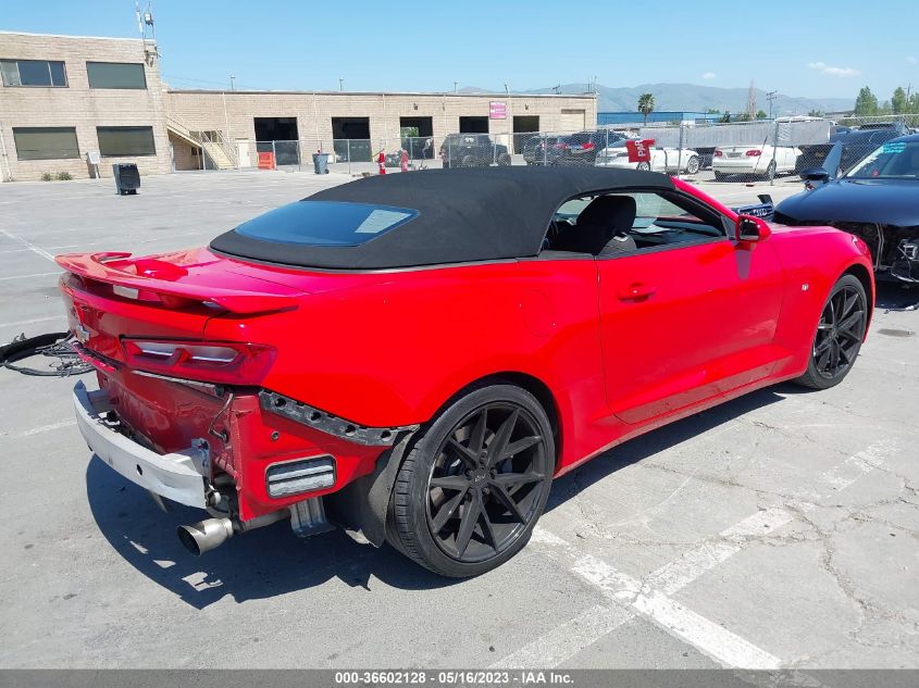 2017 CHEVROLET CAMARO 1SS - 1G1FF3D77H0177859
