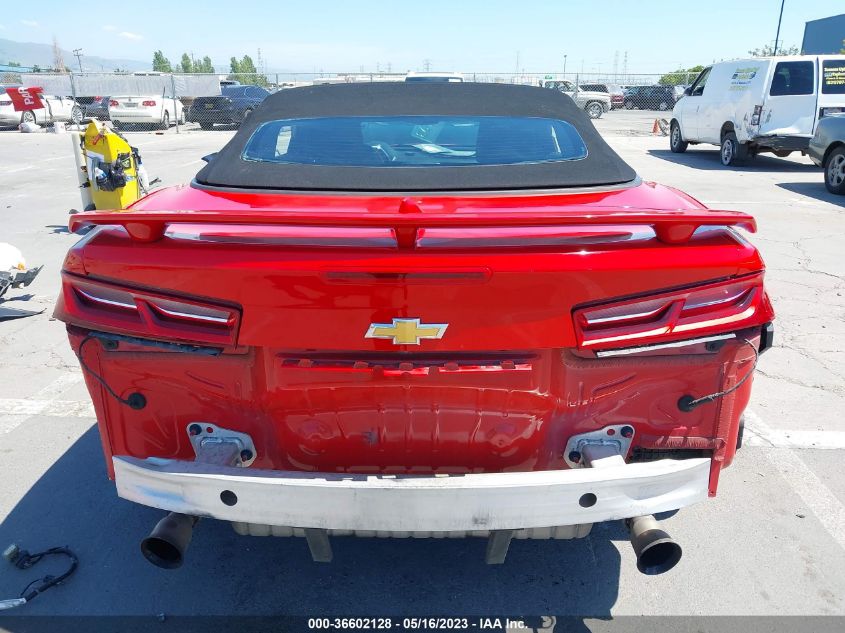 2017 CHEVROLET CAMARO 1SS - 1G1FF3D77H0177859