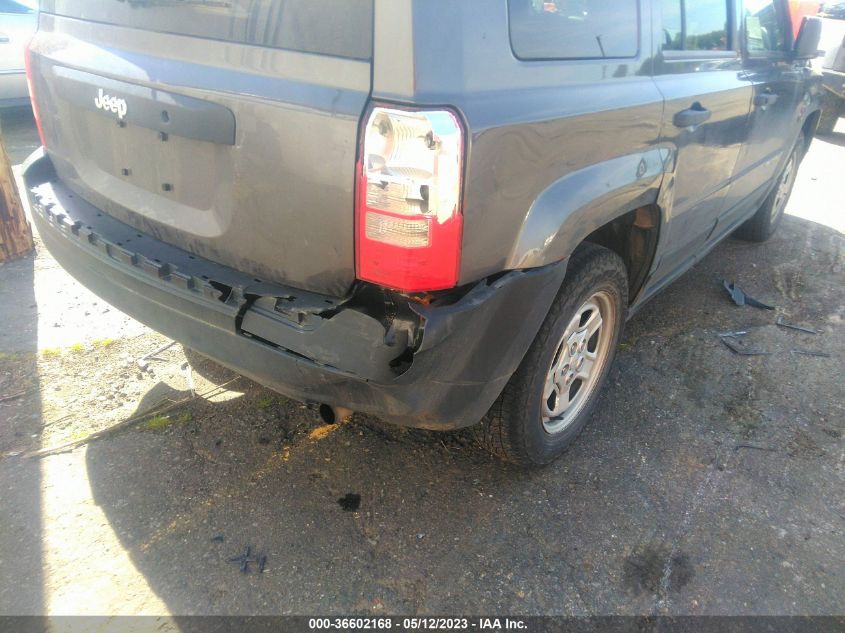 2016 JEEP PATRIOT SPORT - 1C4NJPBB6GD603709