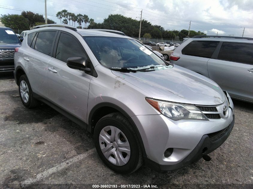 2015 TOYOTA RAV4 LE - JTMZFREV5FJ054363