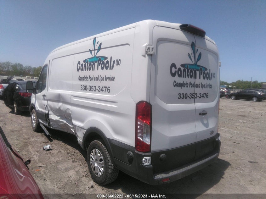 VIN 1FTYR2CM8KKA20202 2019 FORD TRANSIT VAN
