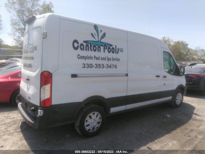 VIN 1FTYR2CM8KKA20202 2019 FORD TRANSIT VAN