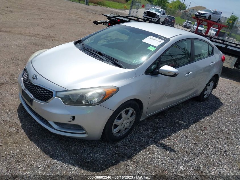 2015 KIA FORTE LX - KNAFX4A68F5280209