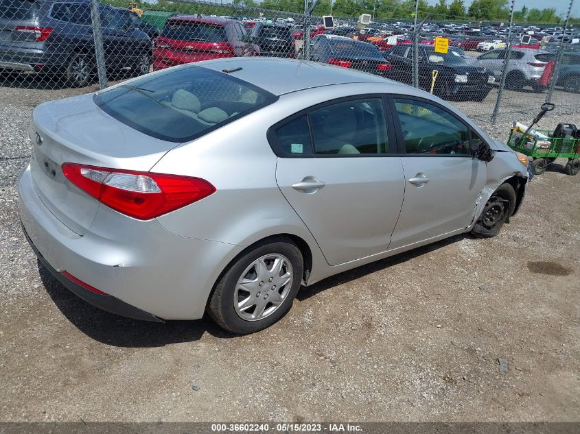 2015 KIA FORTE LX - KNAFX4A68F5280209
