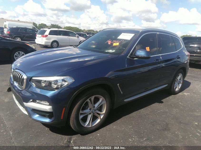 2018 BMW X3 XDRIVE30I - 5UXTR9C58JLD73688