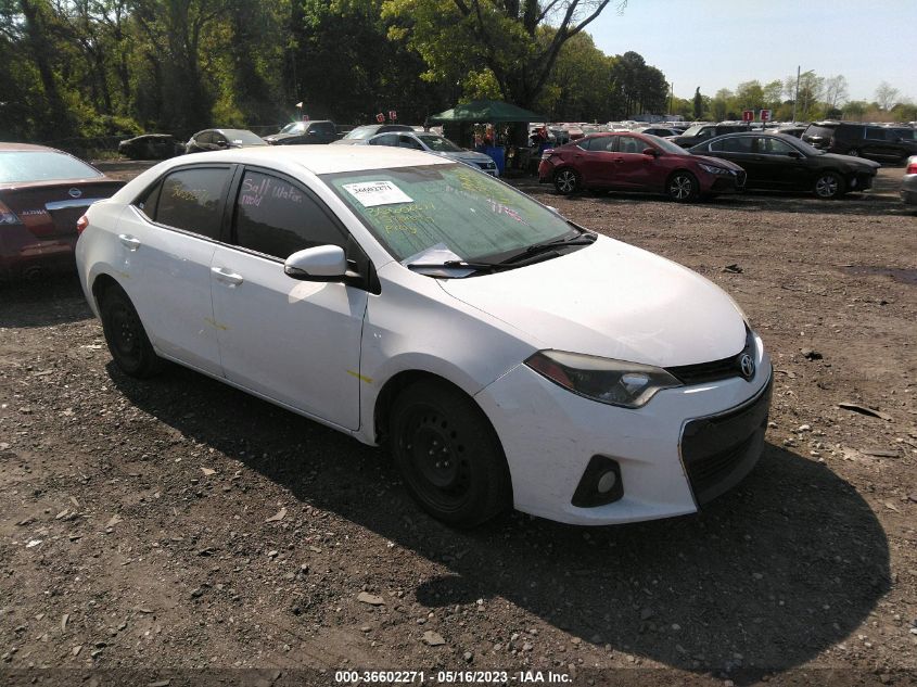 2015 TOYOTA COROLLA L/LE/S/S PLUS/LE PLUS - 2T1BURHE3FC352960