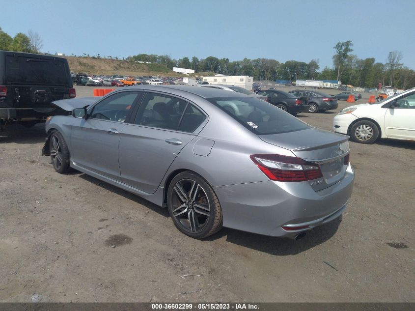 2016 HONDA ACCORD SEDAN SPORT - 1HGCR2F55GA231838