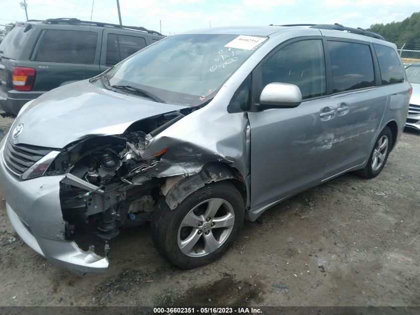 2014 TOYOTA SIENNA LE - 5TDKK3DC0ES503766