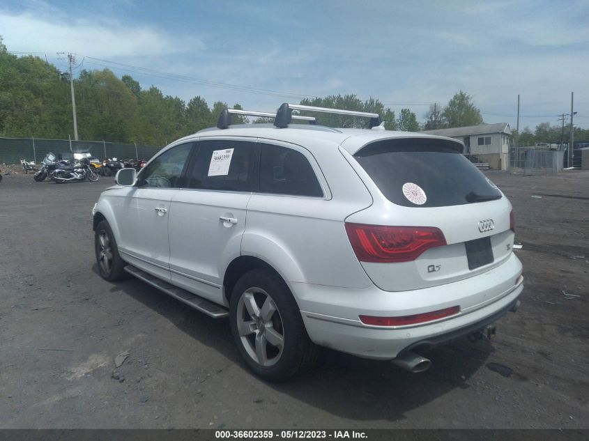 2013 AUDI Q7 3.0L TDI PRESTIGE - WA1VMAFE0DD002844