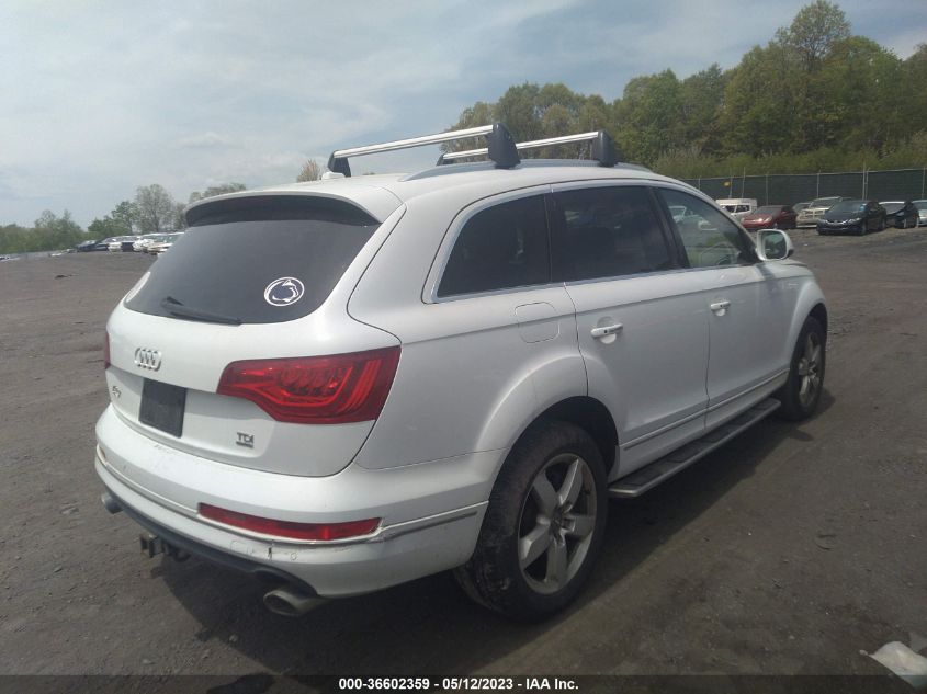 2013 AUDI Q7 3.0L TDI PRESTIGE - WA1VMAFE0DD002844