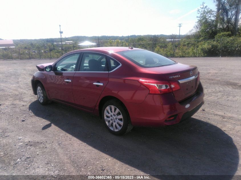 2017 NISSAN SENTRA SV - 3N1AB7AP5HY217941