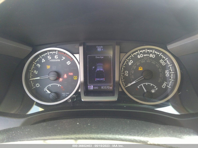 VIN 3TMGZ5AN7JM184816 2018 TOYOTA TACOMA SR/SR5/TRD SPORT