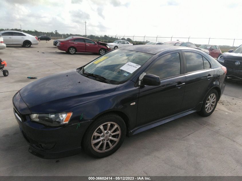 2013 MITSUBISHI LANCER SPORTBACK ES JA32X2HU2DU008556