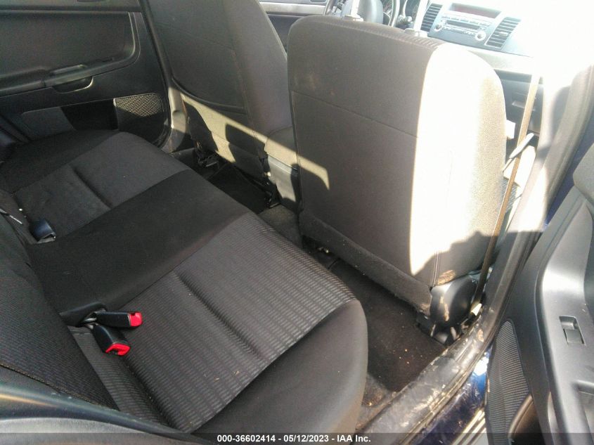 2013 MITSUBISHI LANCER SPORTBACK ES JA32X2HU2DU008556