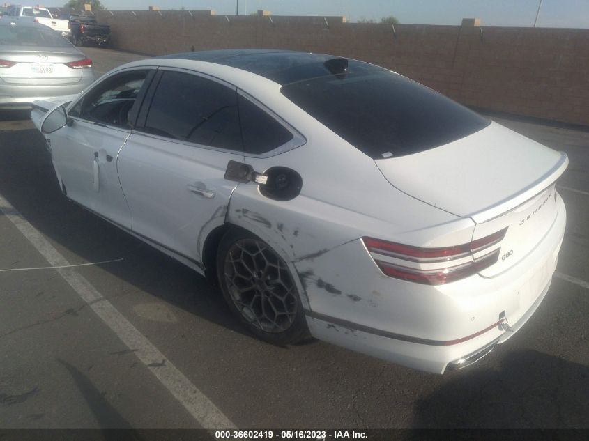 2021 GENESIS G80 2.5T - KMTGB4SCXMU043770