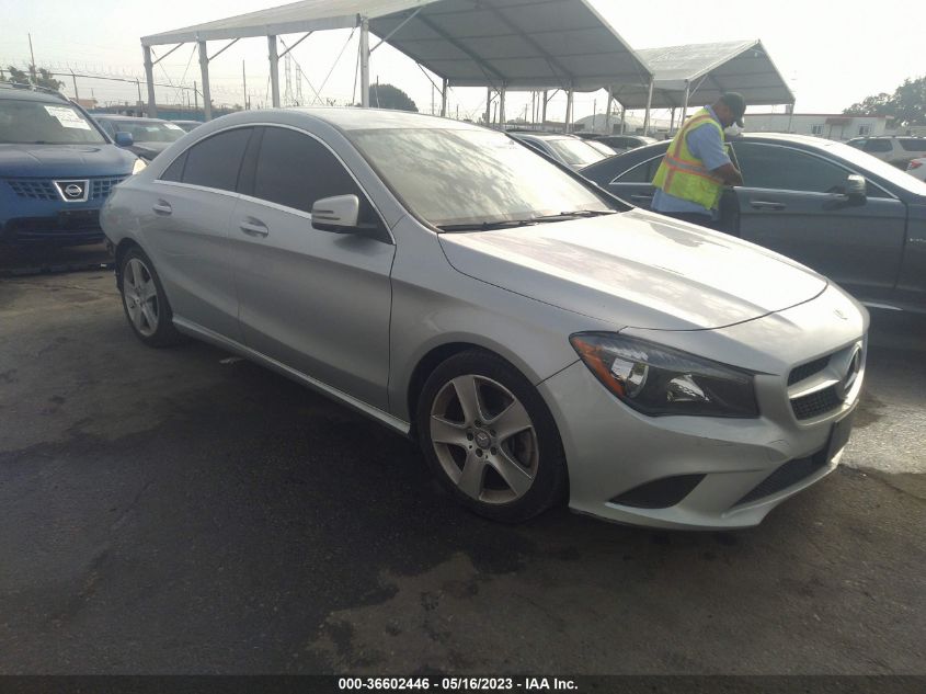 2016 MERCEDES-BENZ CLA CLA 250 - WDDSJ4EB6GN385560