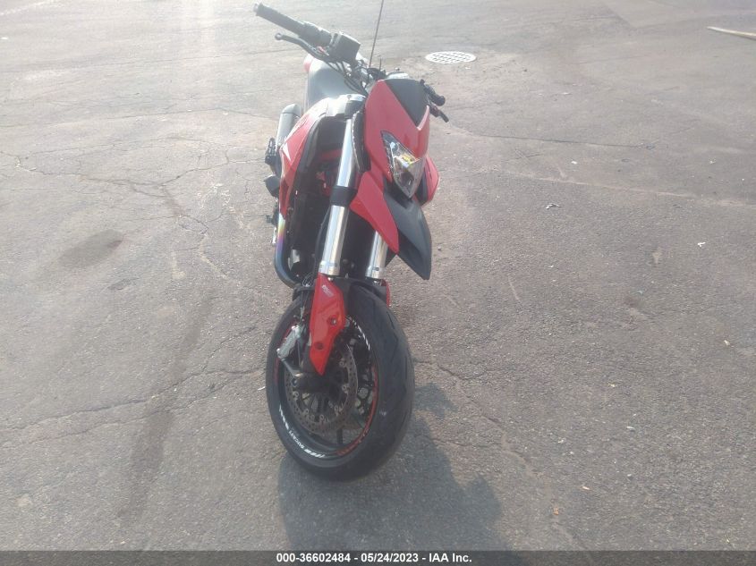 2018 DUCATI HYPERMOTARD 939 - ZDM1YBJS9JB013641